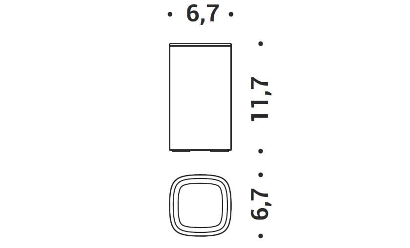 Настольный держатель зубной щетки Colombo Design Bath Mood ARCH-00124155 - Вид №1