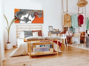 MOMENTI Авторский художественный принт Crazy home paintings Ah-001