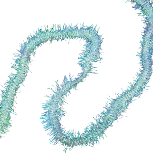 Мишура Вьюга радужная 270 см цвет разноцветный