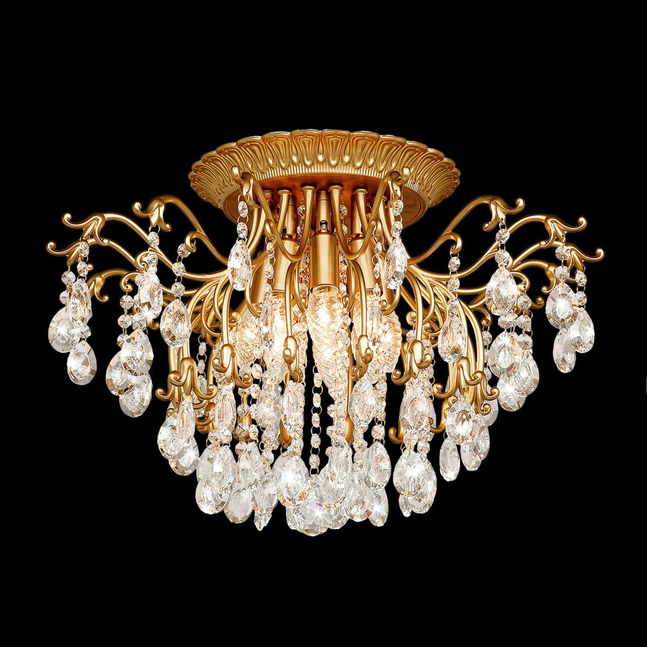 Потолочная люстра Silver Light Clare 734.58.8 SILVER LIGHT ДИЗАЙНЕРСКИЕ, CLARE 181823 Золотой  - Вид №1