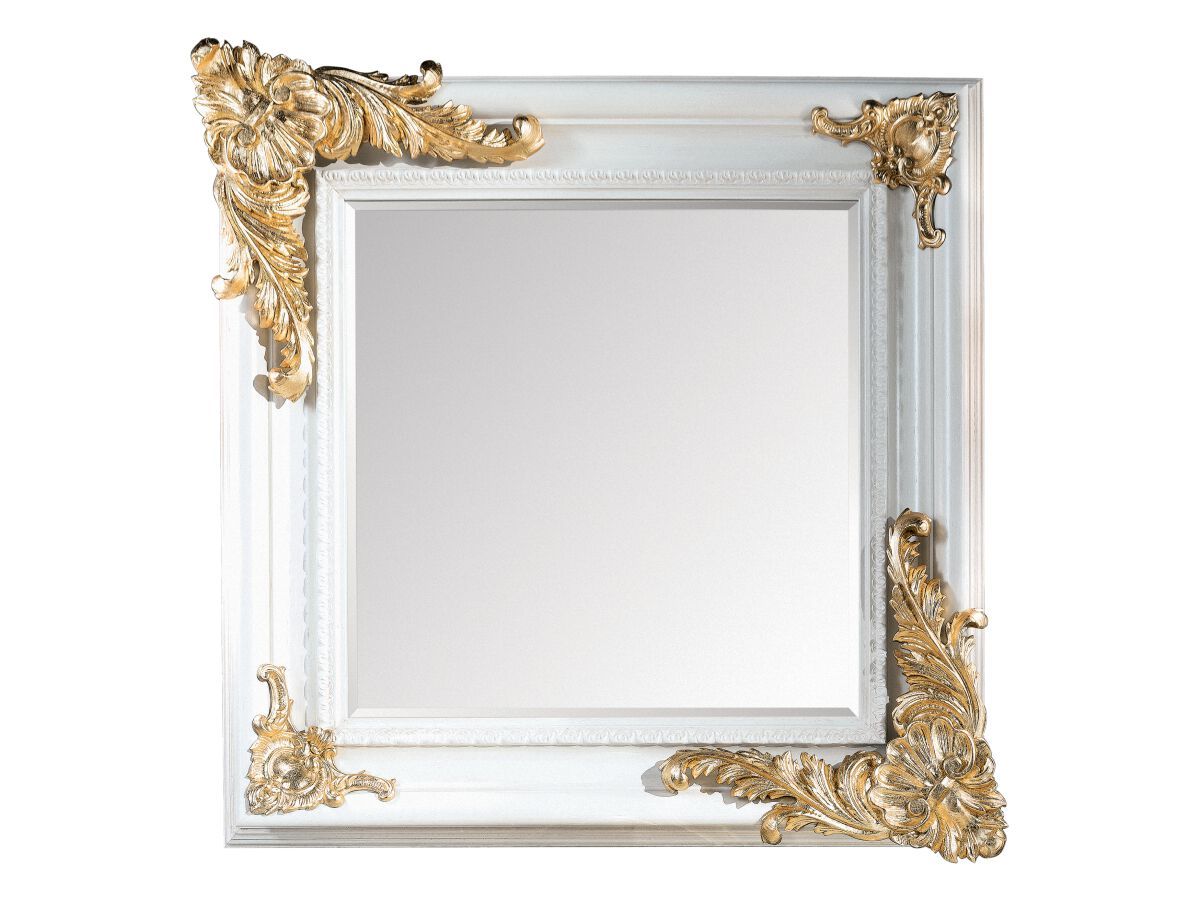 Квадратное зеркало с металлической рамкой Gaia Mobili Complements ARCH-00003189