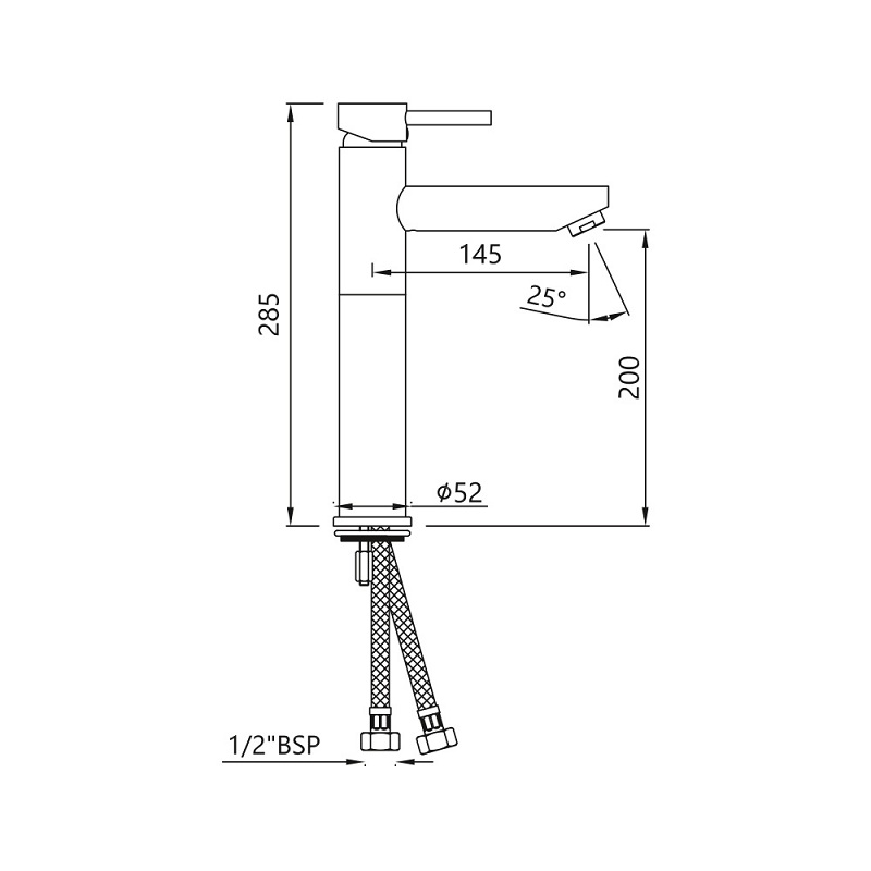 FLR-CHR-5005NB Смеситель Jaquar Florentine Santreyd - Вид №1
