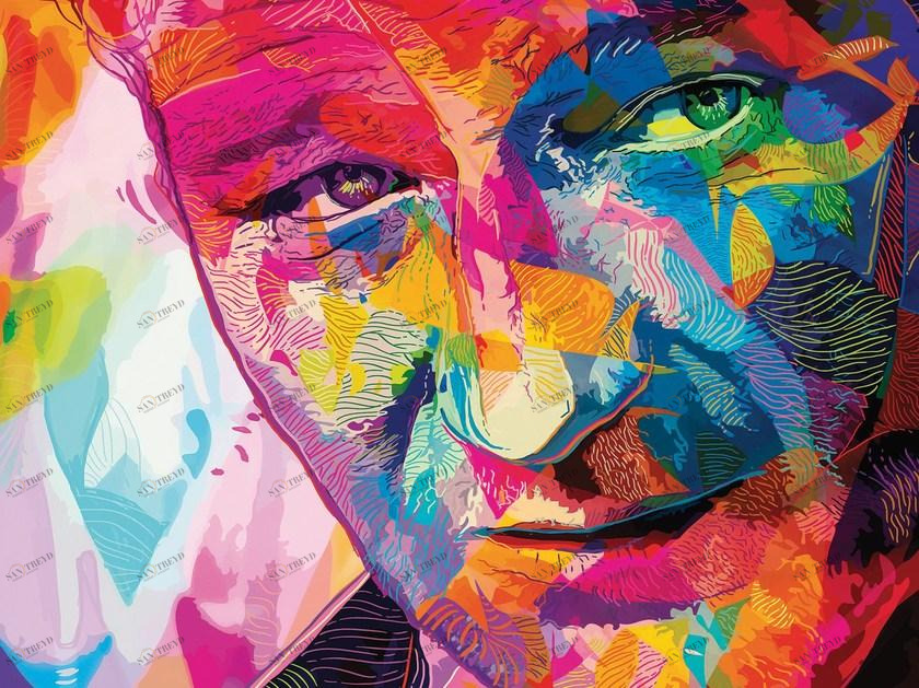 GLAMORA Моющиеся виниловые обои Abstract colors sun-id-1400102