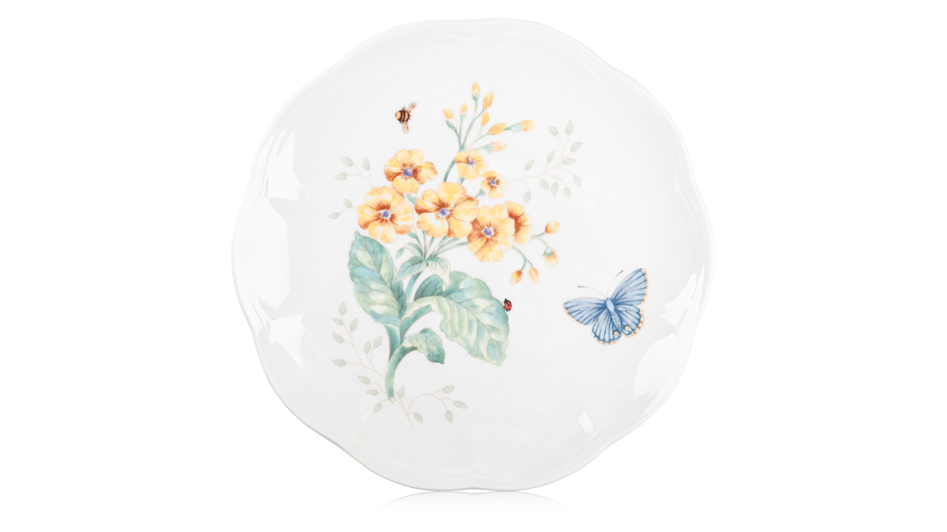 10649558 Lenox Сервиз столовый Lenox "Бабочки на лугу" на 4 персоны 12 предметов Фарфор  - Вид №9