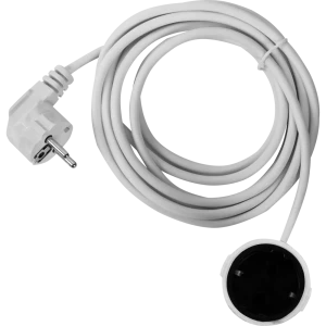 Удлинитель Santreyd с заземлением — 3 метра, 1 розетка, белый 83659902