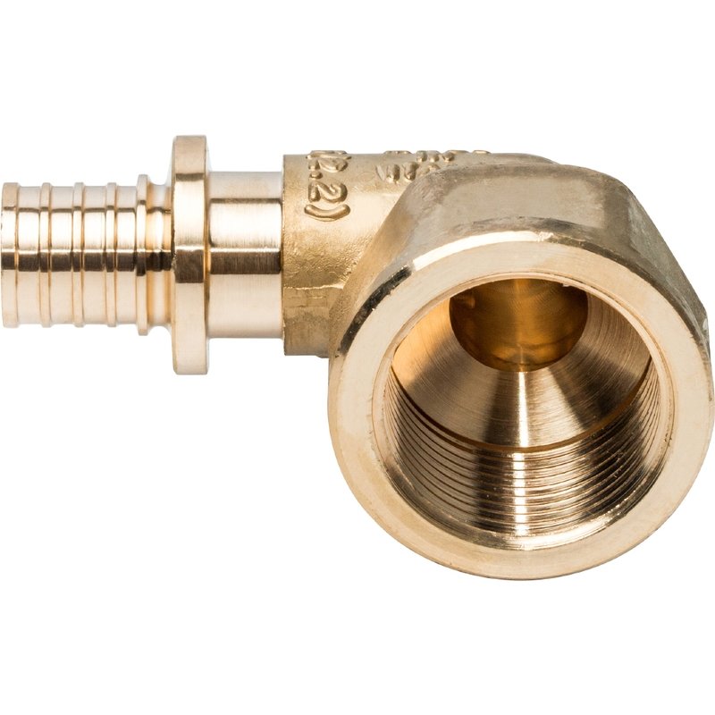 Угольник-переходник ВР 16x3/4" аксиальный для труб из сшитого полиэтилена STOUT SFA0006001634 - Вид №4