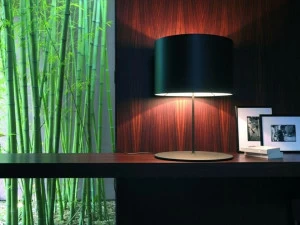 Quadrifoglio Настольная лампа из углеродного волокна Half moon