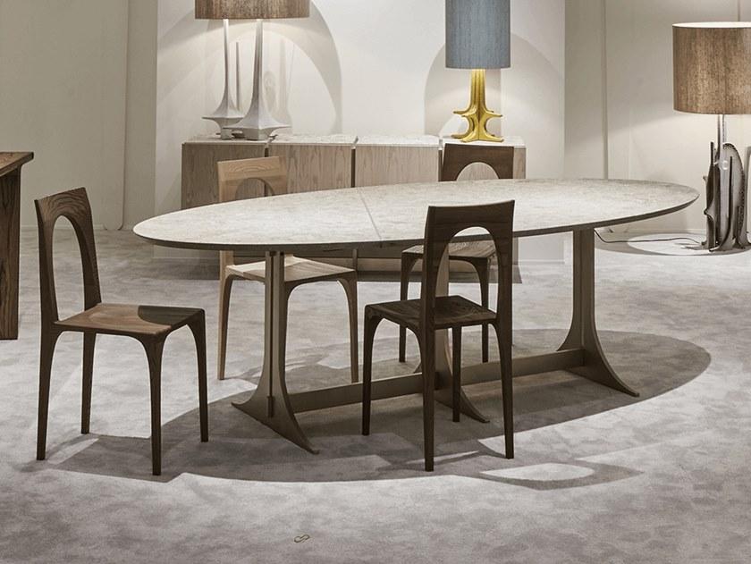 Paolo Castelli Стул из массива дерева с открытой спинкой  Sed.gioc.700  - Вид №4