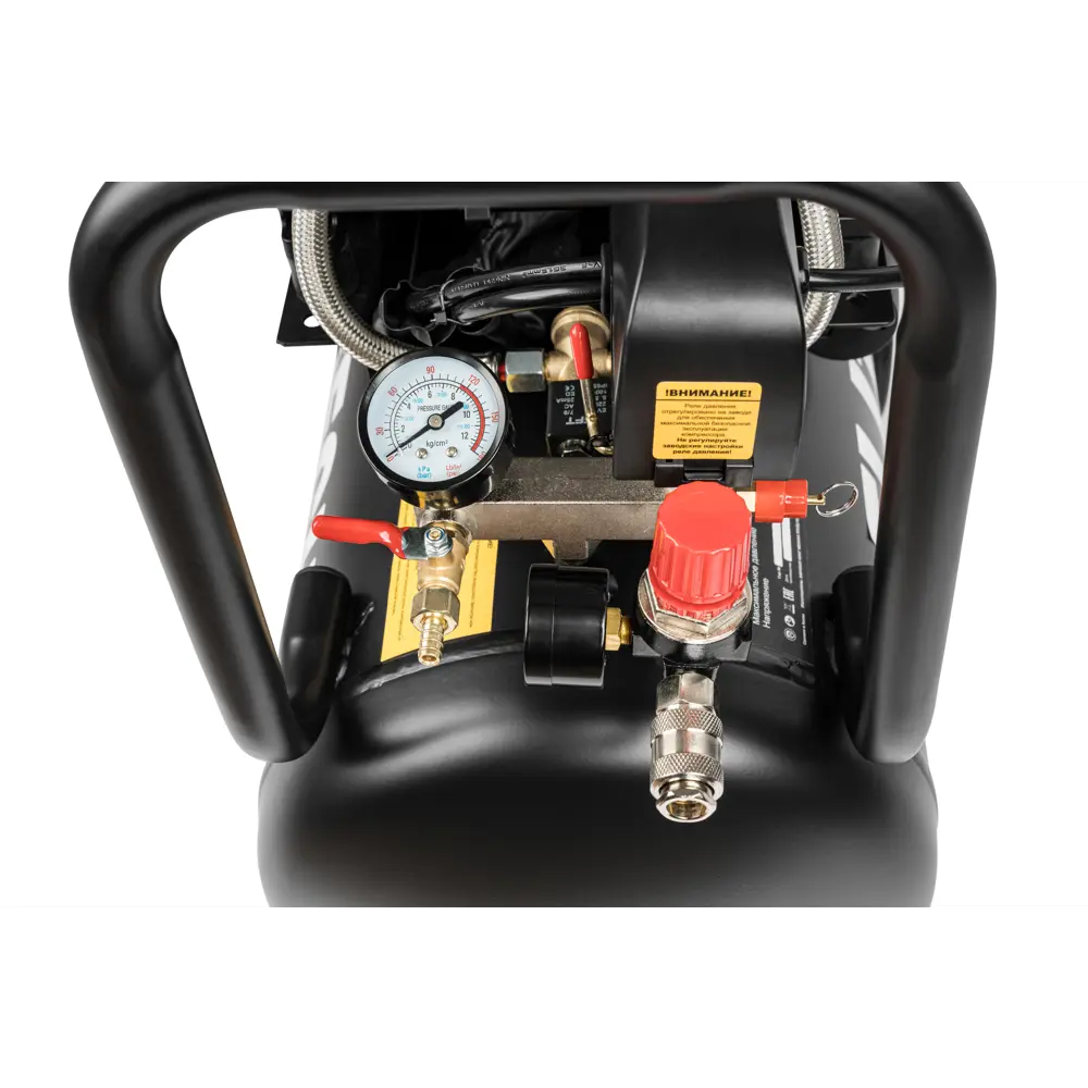 Компрессор сетевой поршневой безмасляный Elitech HD ACF 500-50S, 50 л 500 л/мин STLM-2023416 - Вид №7