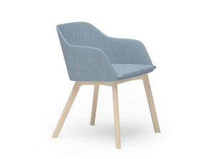 Стул для зала ожидания с подлокотниками