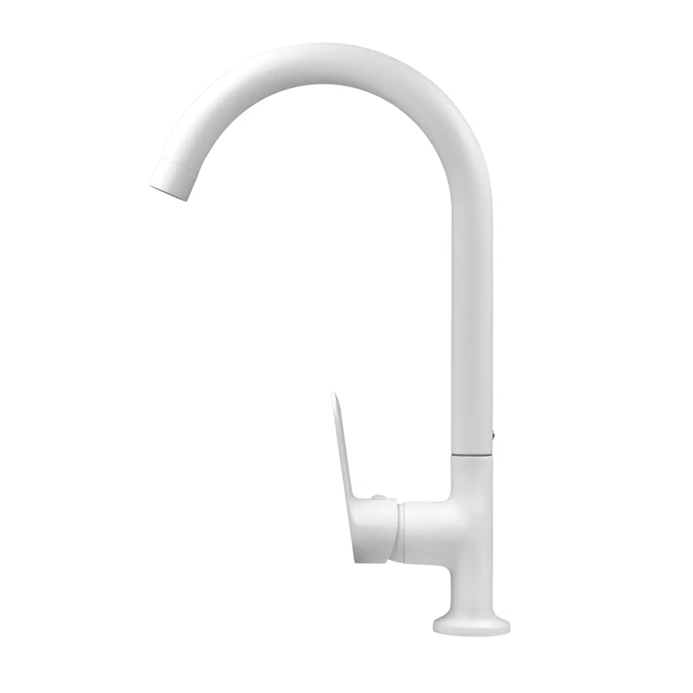 Смеситель кухонный Esko Annecy AN 519W высота 33.4 см цвет белый AN519W STLM-2141888 - Вид №2