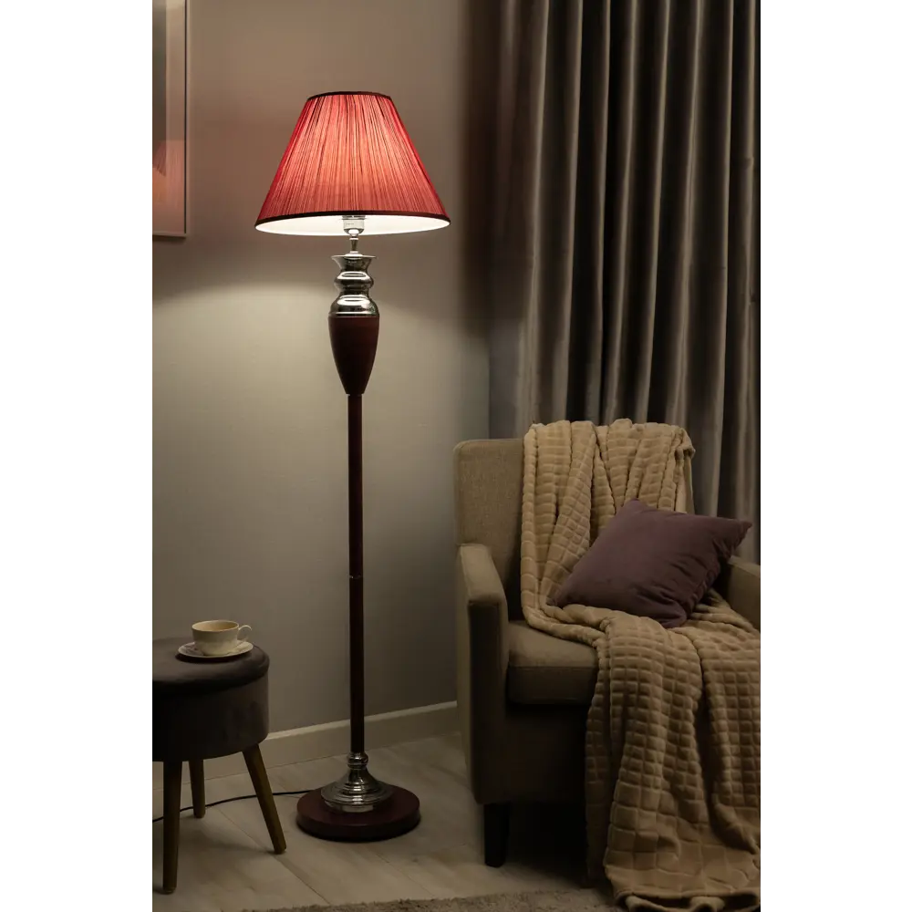Торшер Eurosvet Majorka, цвет бордо STLM-2099588 - Вид №9