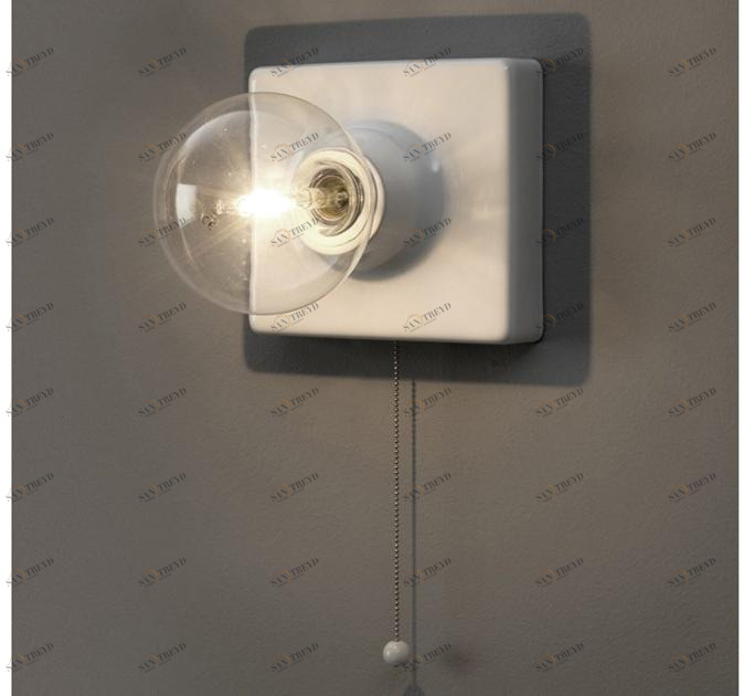 Ceramica Flaminia Настенный светильник из керамики Make-up Mkl17