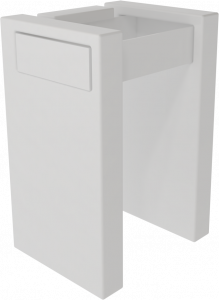 BXLACOL60BW0 Напольная раковина стоящая GSG CERAMIC