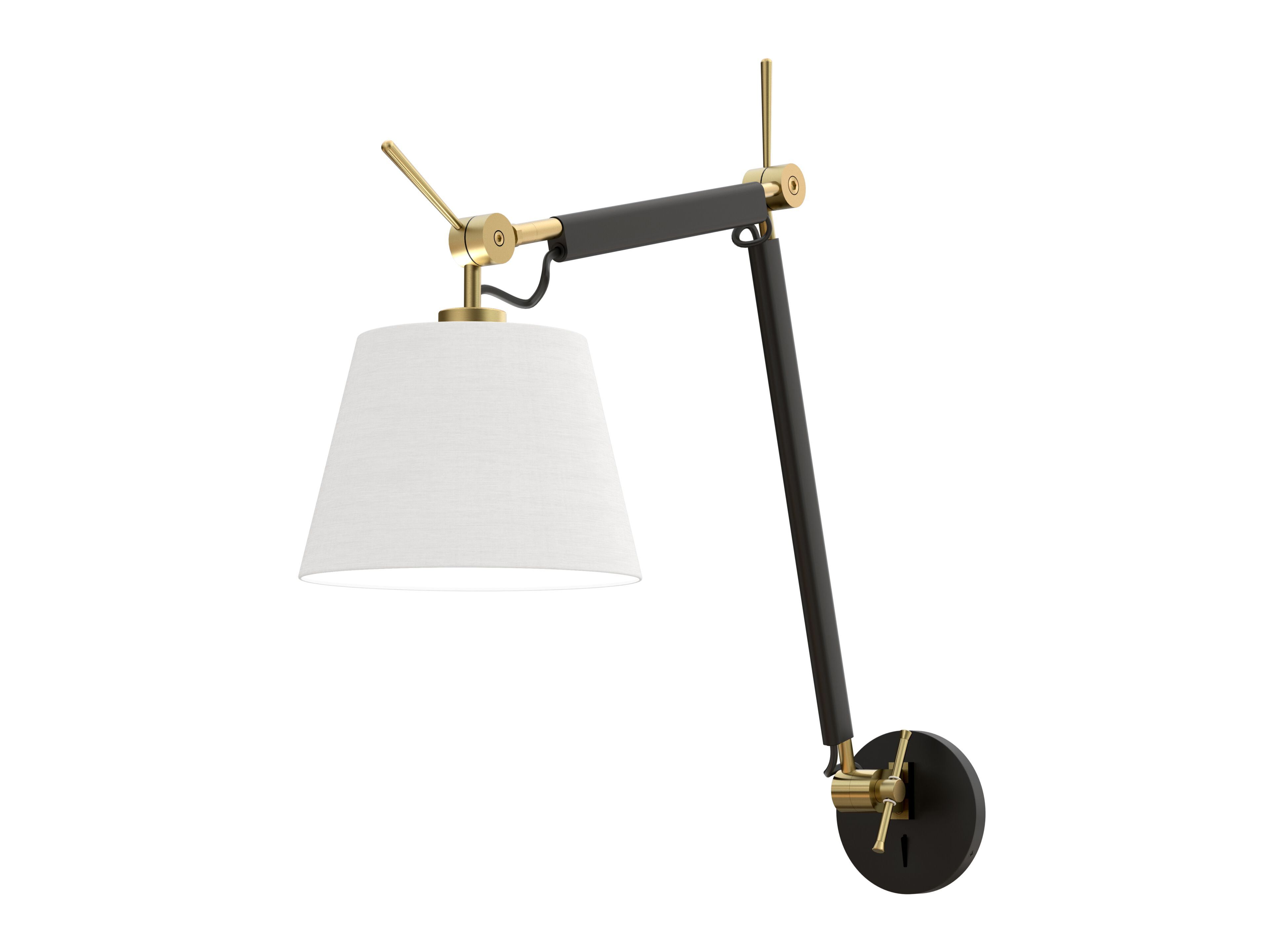 Металлический настенный светильник с гибкой рукояткой Valaisin Grönlund Visual ARCH-00037882 - Вид №1