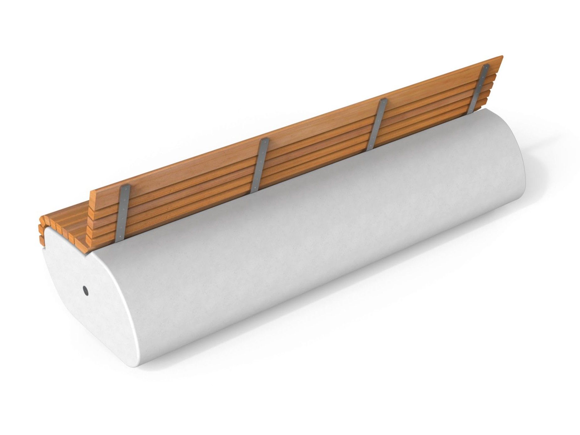 Реконструированная каменная секционная скамья Metalco LORENZ ARCH-00087682 - Вид №1