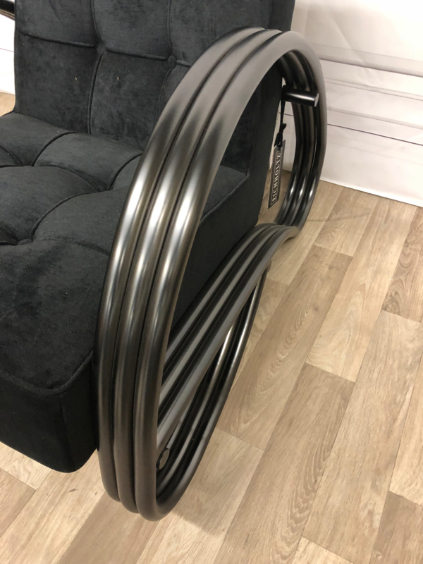 Кресло Domani от Eichholtz черное EICHHOLTZ ДИЗАЙНЕРСКИЕ, EICHHOLTZ 062280 Черный  - Вид №3