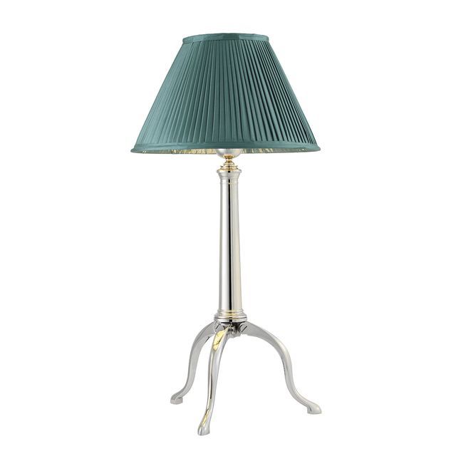 Настольная лампа Saturn S от Eichholtz Хром 109793 EICHHOLTZ КЛАССИЧЕСКИЕ 061684 Зеленый;хром  - Вид №1