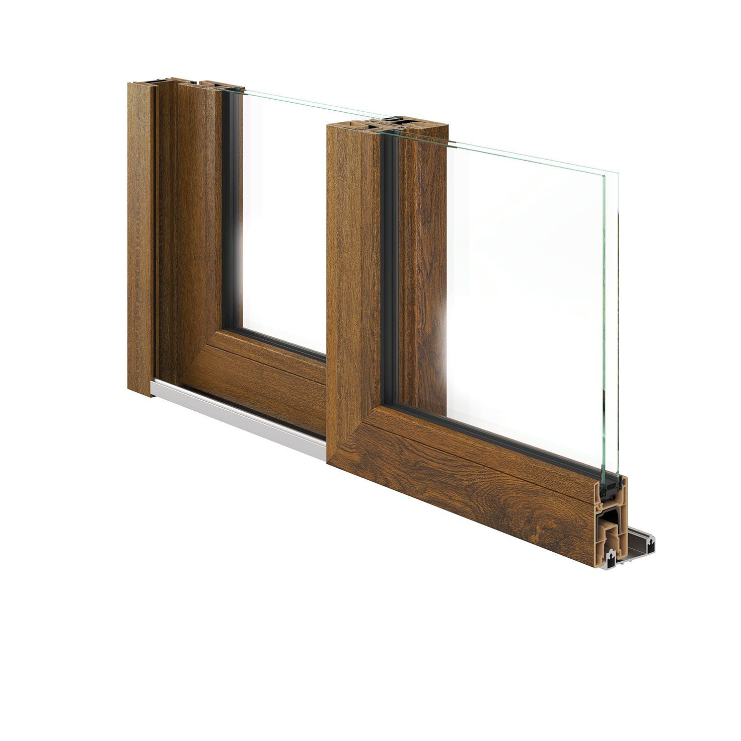 Раздвижные окна из ПВХ D&V Serramenti SOFTSLIDE ARCH-00143505 - Вид №2