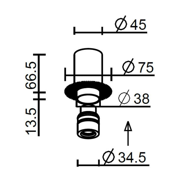 Светодиодный потолочный светильник Brillamenti Zspy ARCH-00142497 - Вид №4