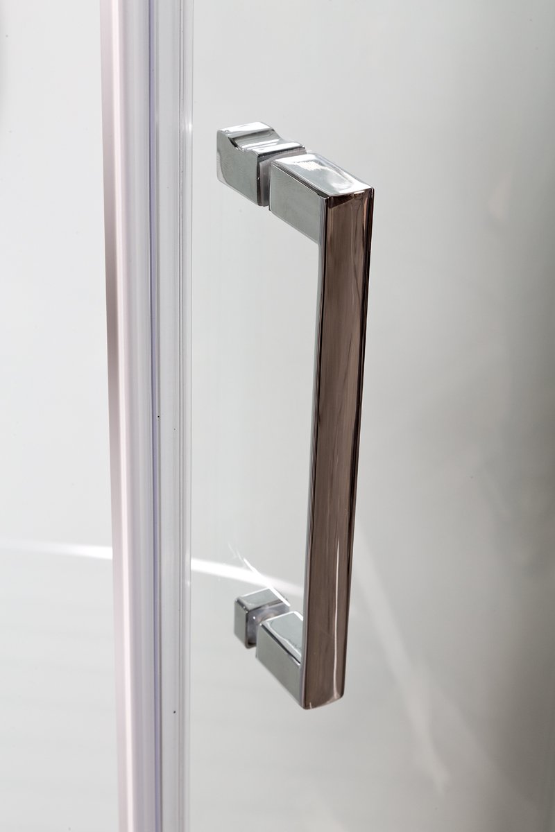 L 810 с гм. и эл. BLACK Душевая кабина DETO Серия L А01 с LED и гидромассажем - Вид №7