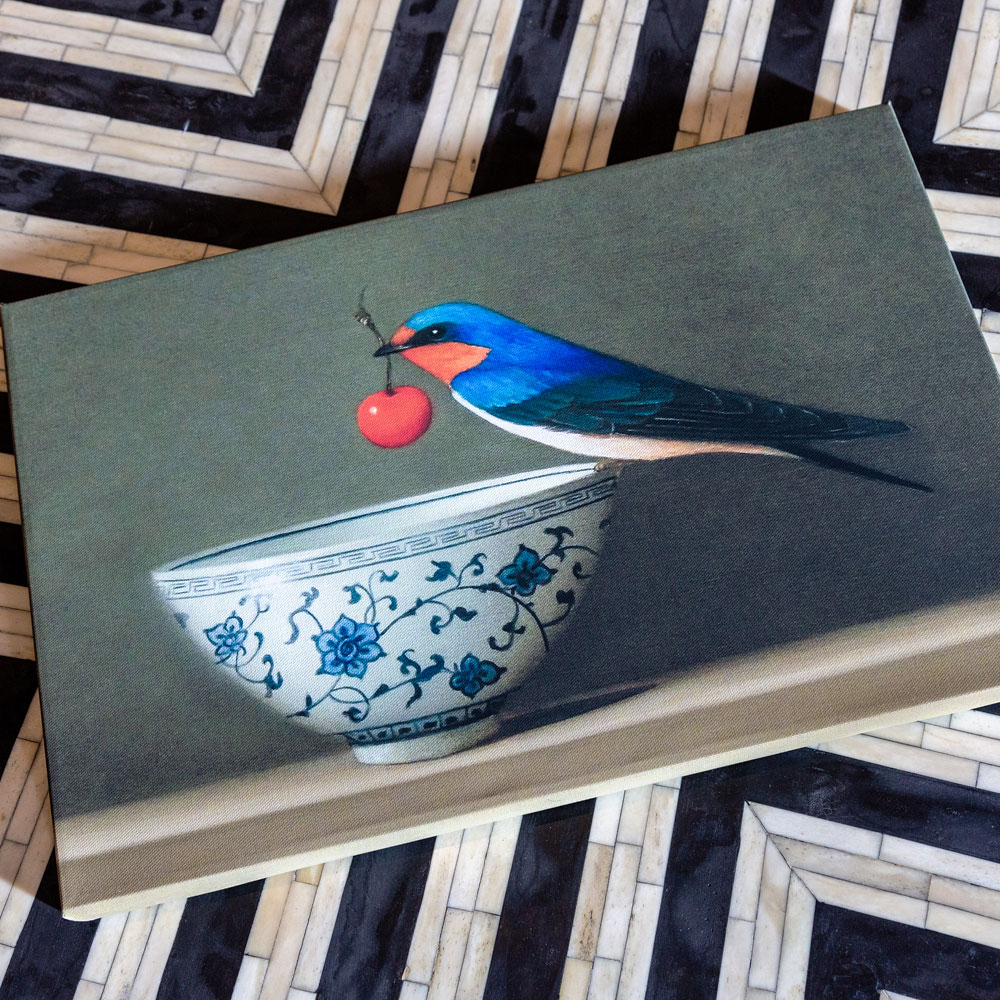 6111205 Картина «Мисс Ягодкина» (холст, галерейная натяжка) Object Desire  - Вид №3