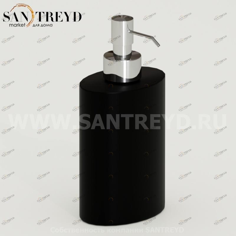 922331 Диспенсер для жидкого, цвет Черный бархат Kerasan Nolita Италия
