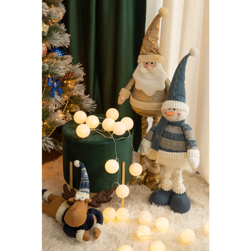 Табурет с мягкой обивкой, бархат, цвет зелёный Atmosphera STLM-2187578 - Вид №5