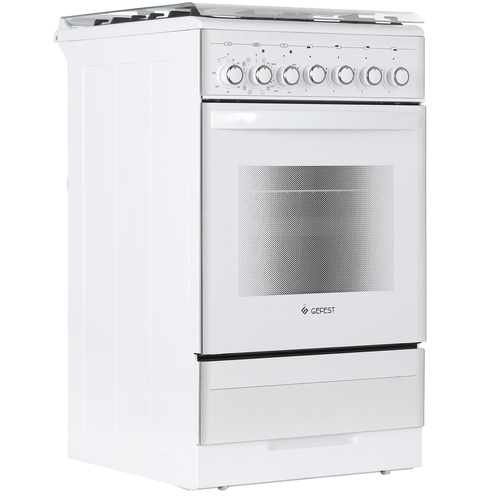 9904995 Комбинированная плита Gefest ПГЭ 5302-03 0040 белый STDN-0040327 - Вид №1