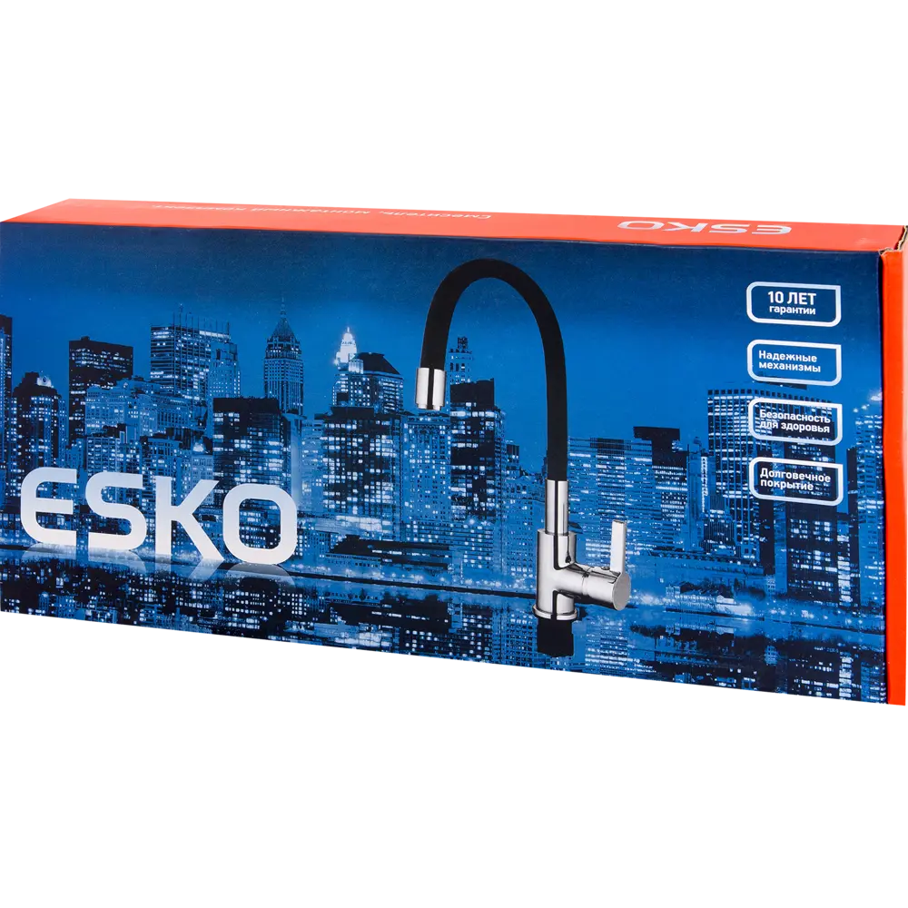 Кухонный смеситель ESKO Coralli с гибким изливом и аэратором 82137125 STLM-0020111 - Вид №5