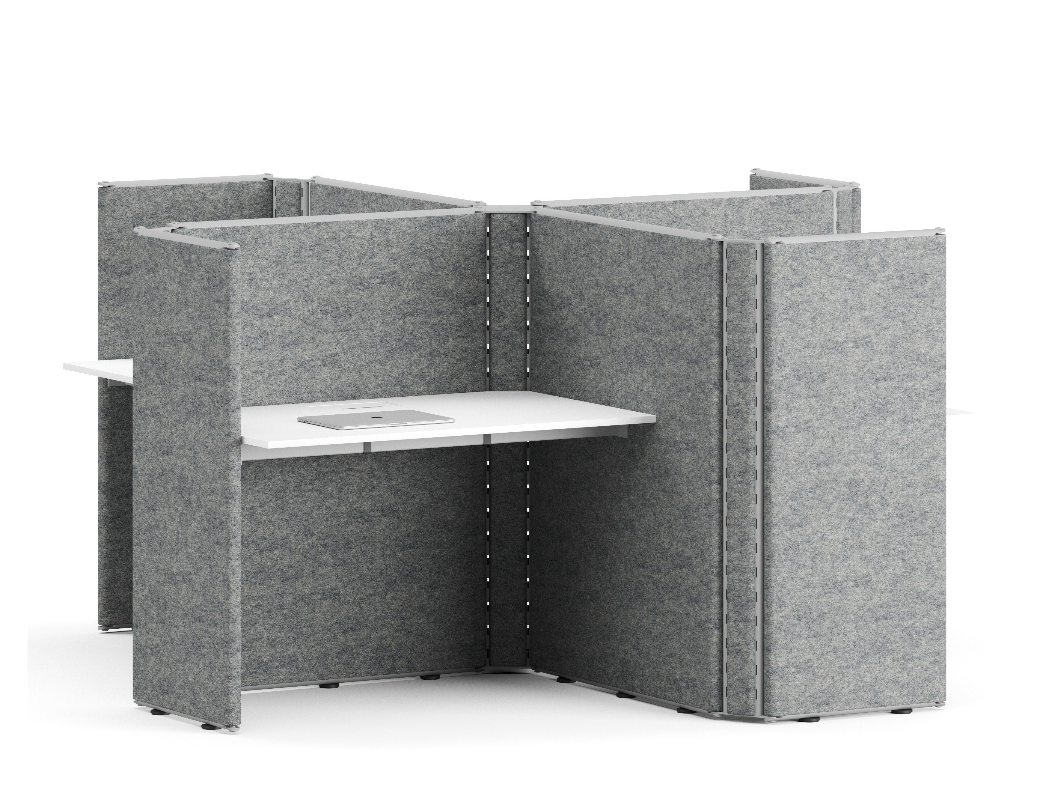 Секционный стол со звукопоглощающими перегородками Ersa улей ARCH-00077321