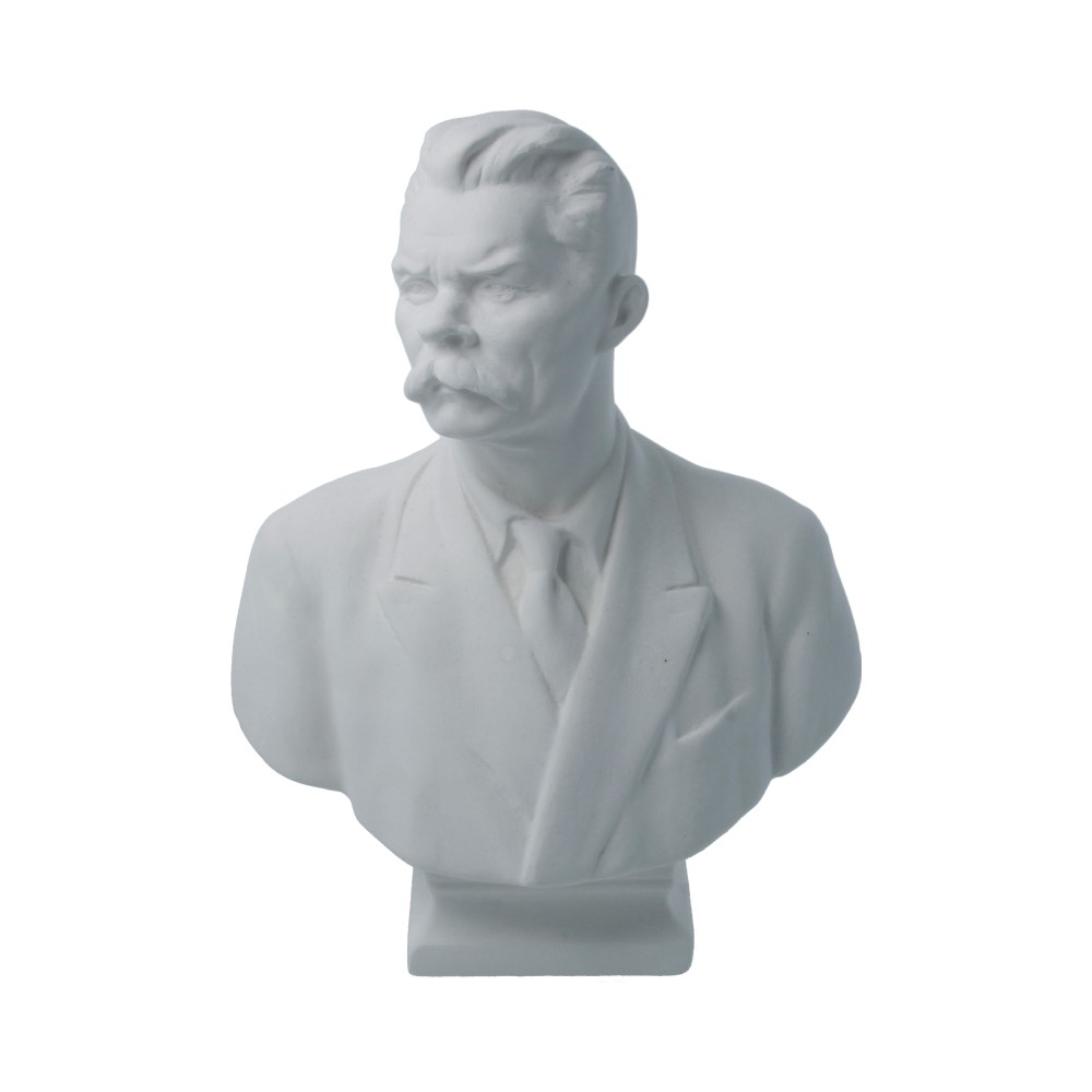 10-146 Бюст Горького гипс 16х10х21 см Santreyd 