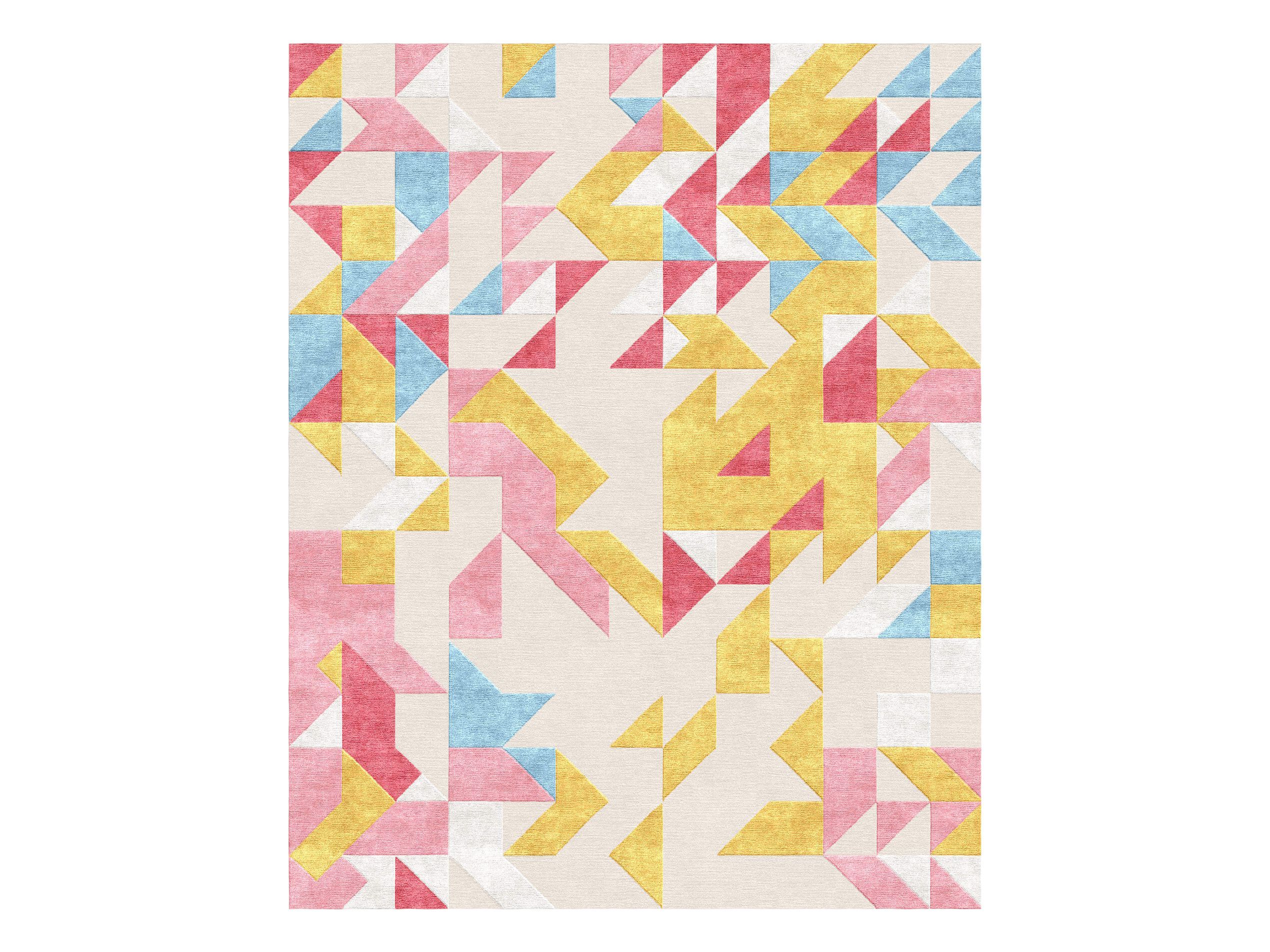 Прямоугольный ковер ручной работы Tapis Rouge Ludico Kids ARCH-00152341 - Вид №1