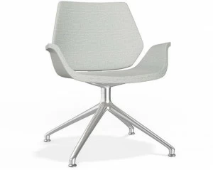 Casala Вращающийся стул обитый тканью на жердочке Centuro iv lounge 4945/10-11