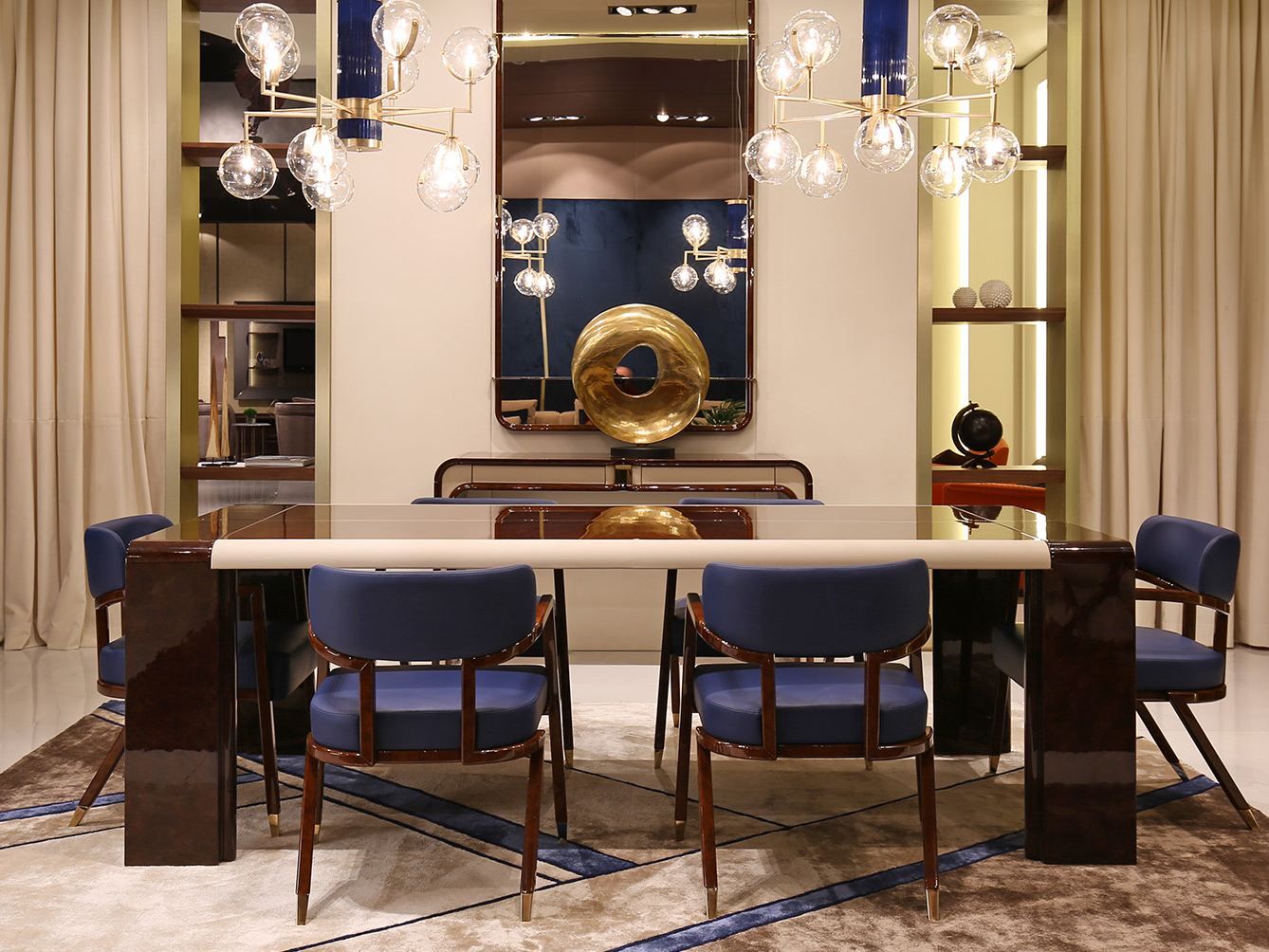 Деревянный прямоугольный стол Turri ARCH-00132178