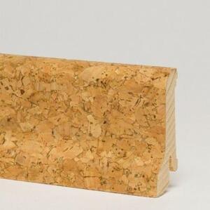 Плинтус Pedross Шпонированный Пробка 2500х40 мм.