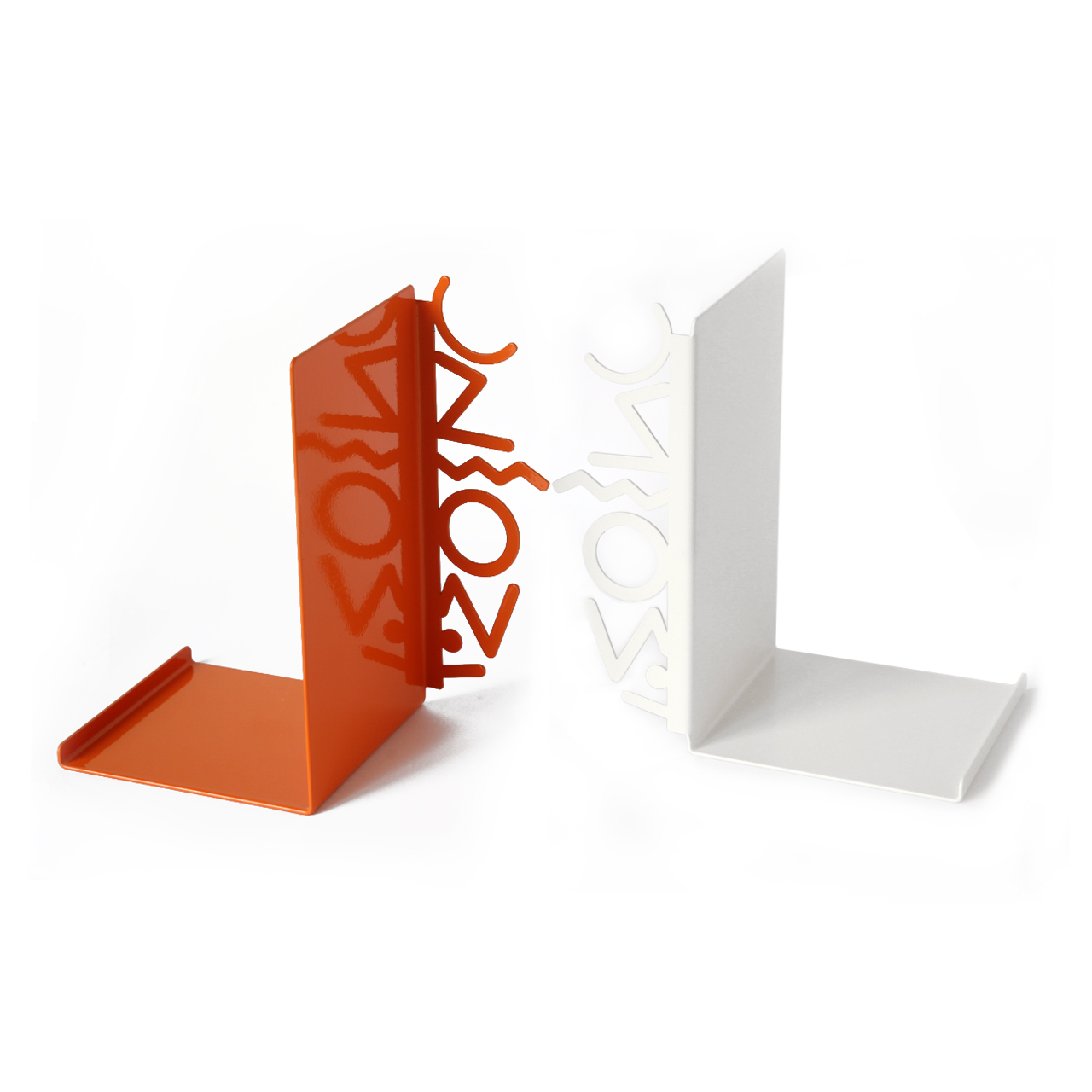 Держатель для книг "Milano80" white BONESSI  081617 Белый  - Вид №1