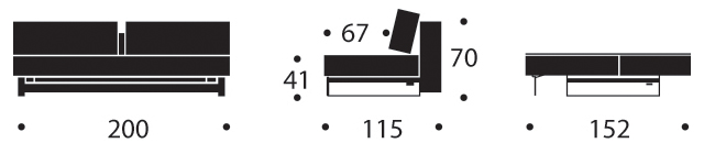 Диван Supremax Deluxe Excess Lounger с подушками и хромированными ножками, серый Innovation Living SUPREMAX563 - Вид №8
