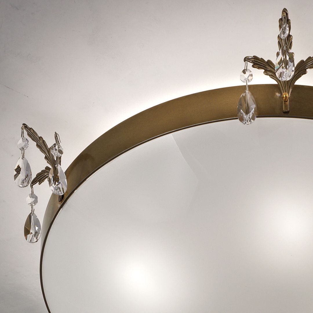 Masiero Primadonna PL4 G01 cut crystal потолочный 116394 - Вид №1