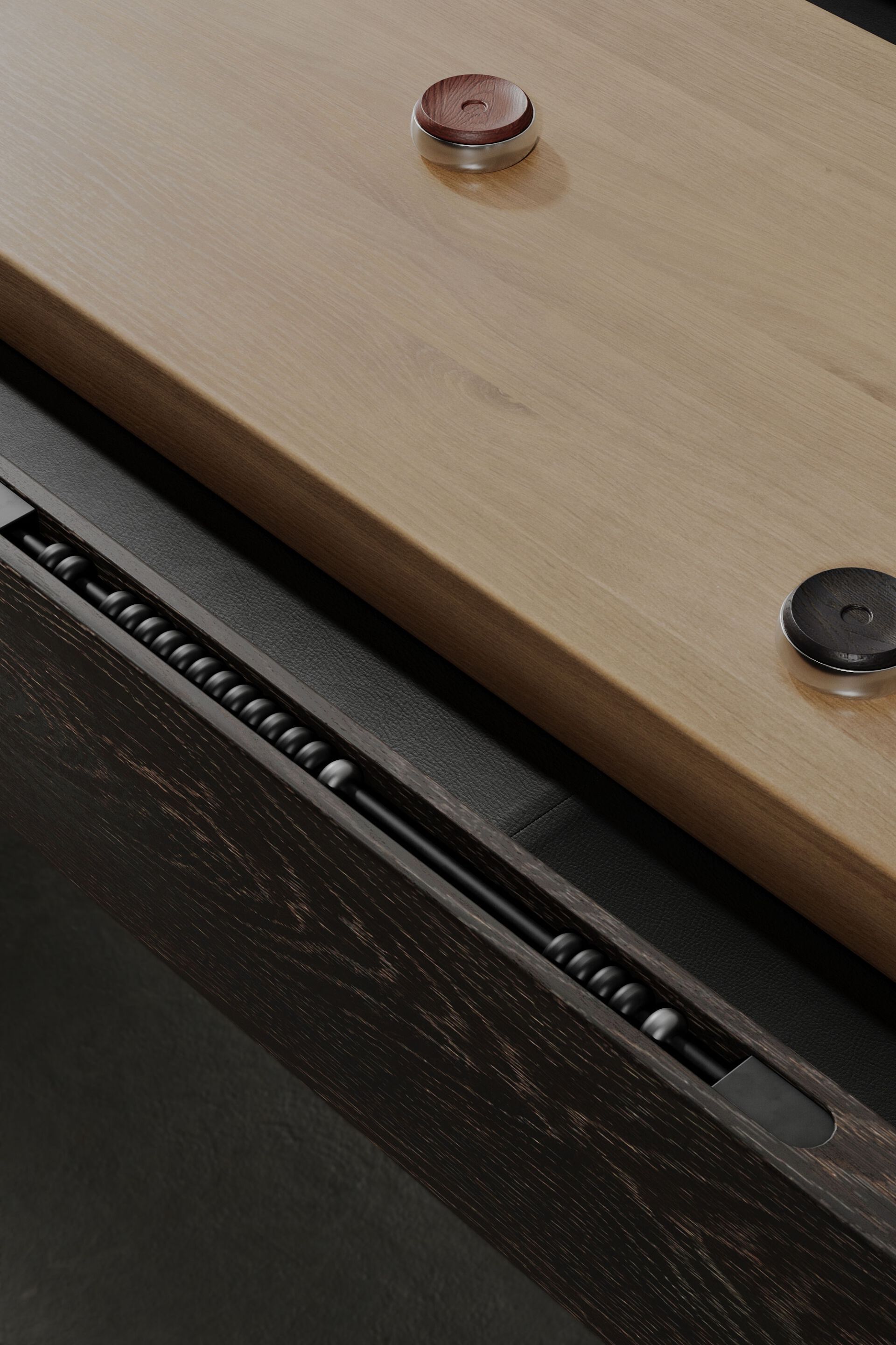 Деревянный прямоугольный стол для Шаффлборда District Eight Dinh ARCH-00032914 - Вид №16