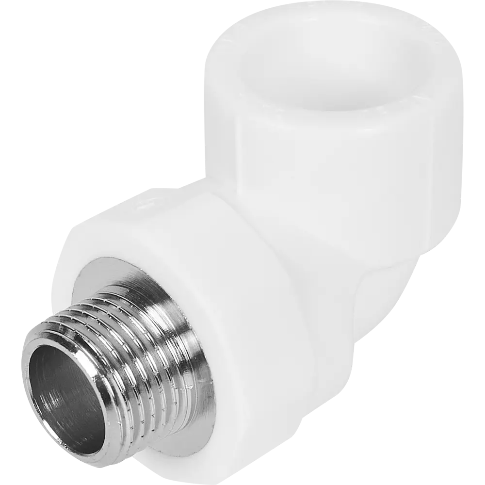 Угол Valtec 90° для соединения труб 25 мм с резьбой 1/2" 84388996 STLM-0048962