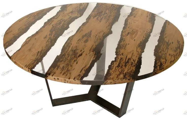 alcarol Круглый обеденный стол Bricola sun-id-1417844