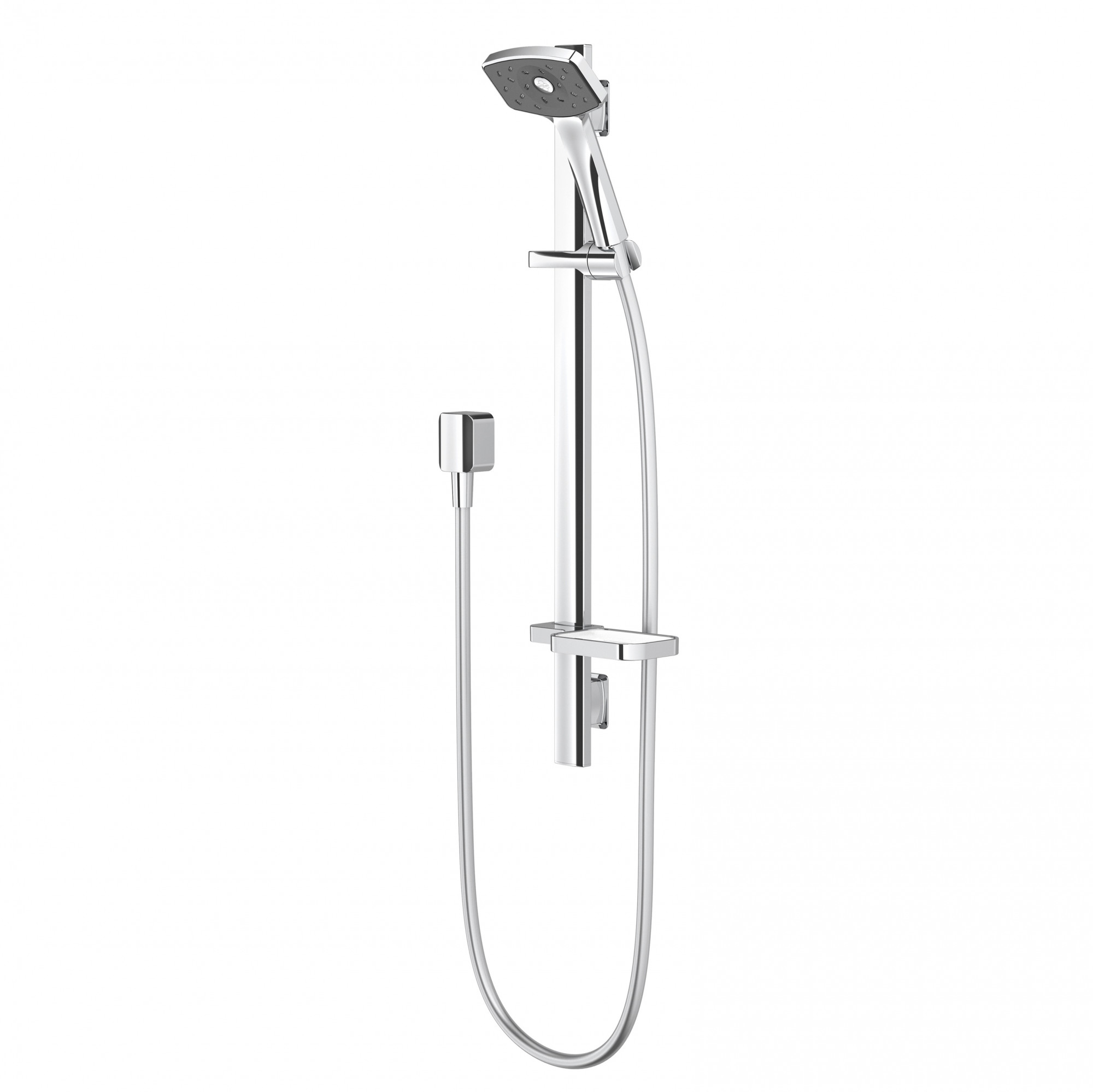 SHWACP Душ с направляющими скольжения Waipori Satinjet Methven Хром 