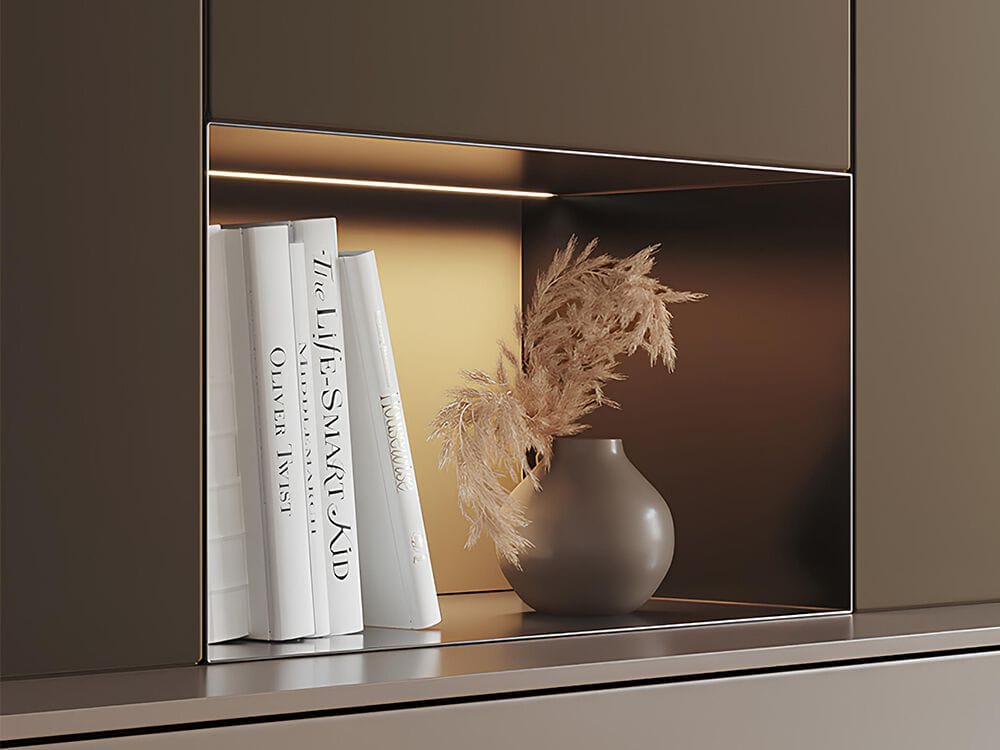 Утопленный светодиодный профиль Metalarredo KALOS ARCH-00076188