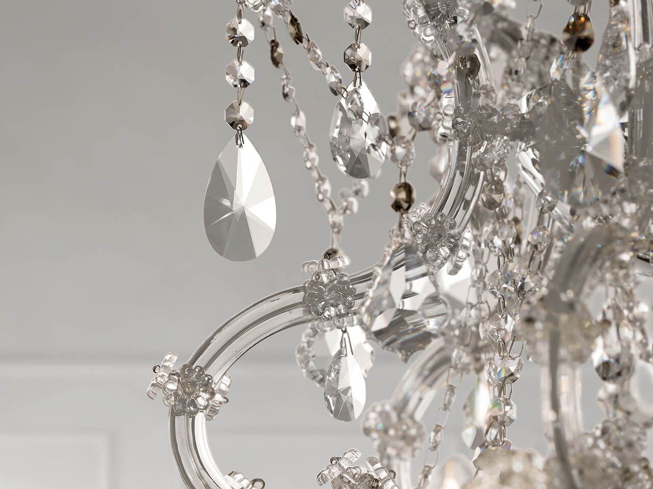 Подвесной светильник с кристаллами Masiero Aqaba ARCH-00087184 - Вид №1