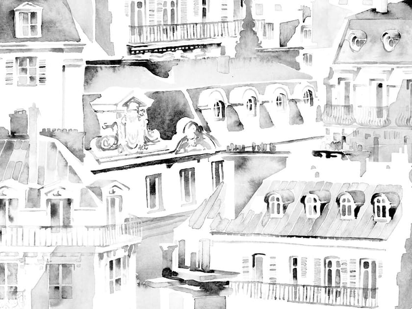 Обои с рисунком Jannelli&Volpi TETTI PARIGI ARCH-00067706