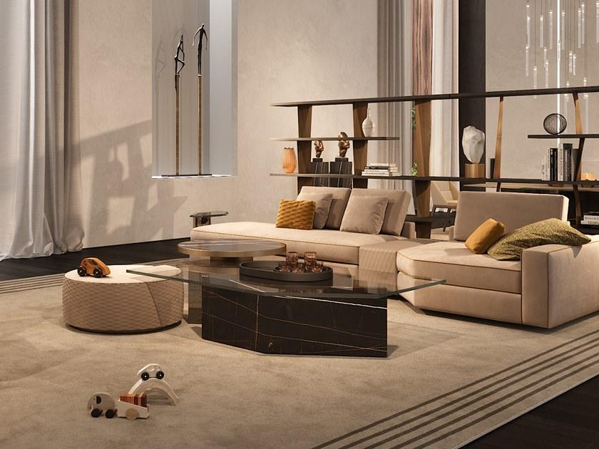 Reflex Шестиугольный сервировочный столик из стекла Cubitum sun-id-1369199 - Вид №2