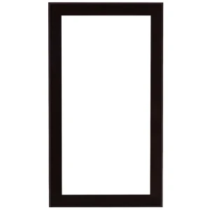 Витрина для шкафа Delinia «Бронза» 40x70 см, алюминий/стекло, цвет коричневый