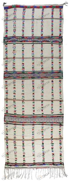 AFOLKI Прямоугольный шерстяной коврик Azilal Taa1180be