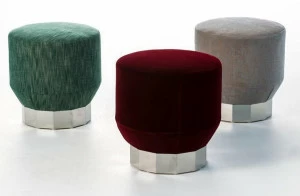 Moroso Круглый пуф из ткани Deco futura